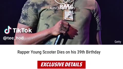 Young Scooter Dead At 39 After Being Hospitalized!