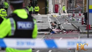 Driver who rammed through crowd at Liverpool soccer parade sentenced to over 20 years