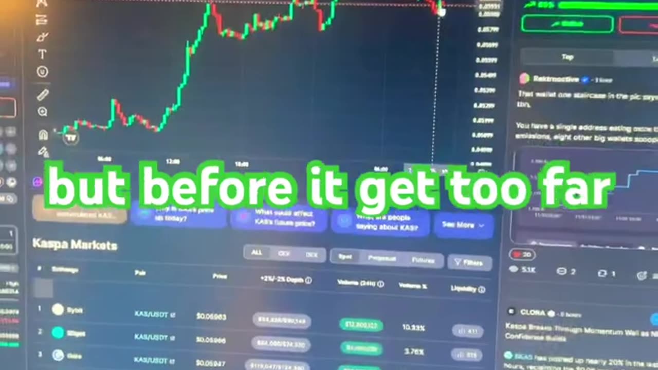 Kaspa kas price prediction #fyp