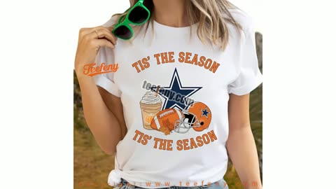 Dallas Cowboys Pumpkin Spice Fall Football Shirt Graphic