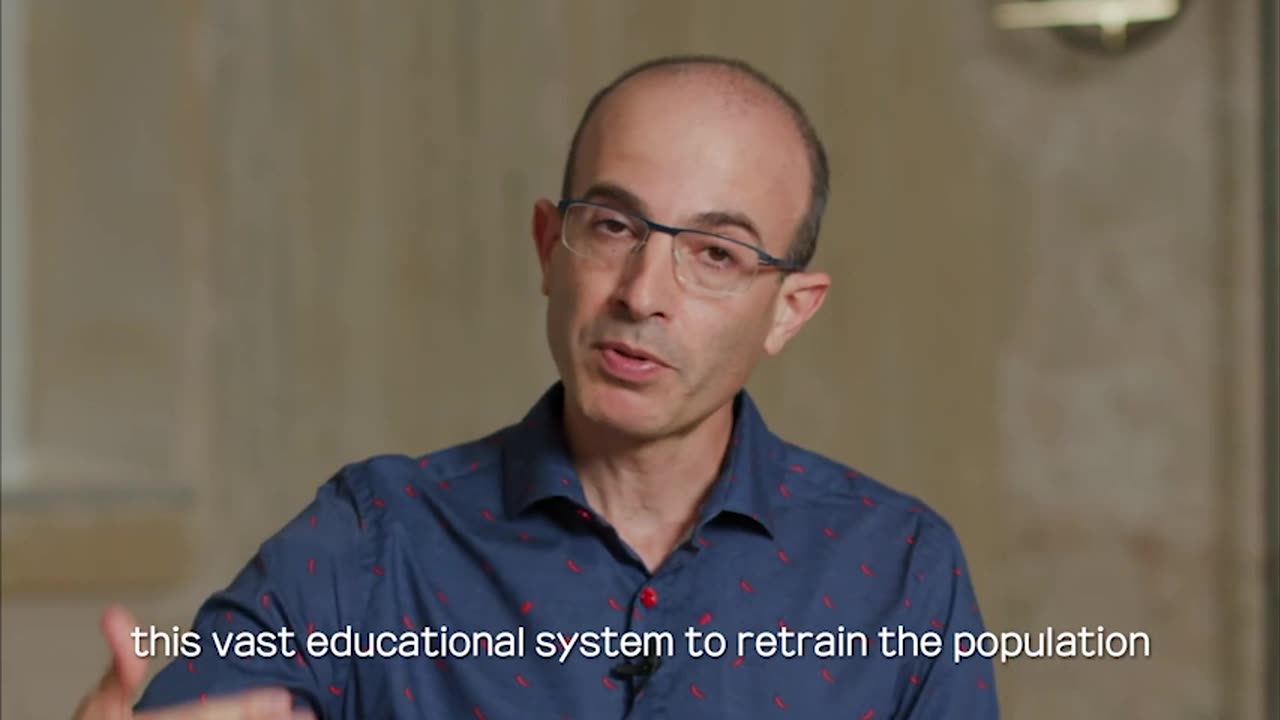 Yuval Noah Harari: A.I will put millions of people out of a job, creating a new "useless class"