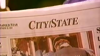 December 11, 1992 - Indianapolis Star TV Commercial