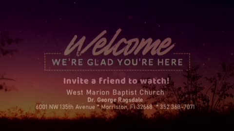 Welcome! To our Sunday AM Service 06/15/2025