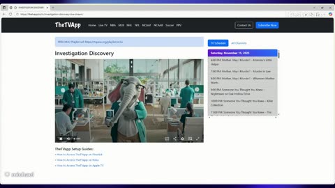 Live with Restream, November 15