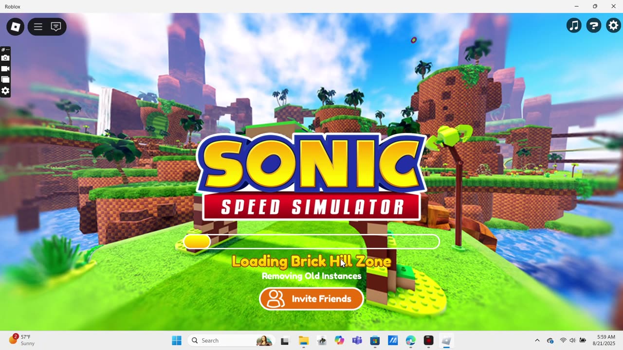 ROBLOX lego sonic speed simulator