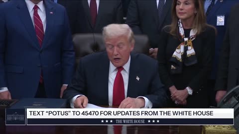 TRUMP: "Today, we’re sending a clear message that we will NEVER give in to extortion"