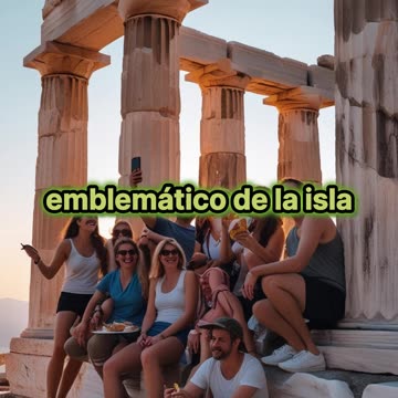 Escándalo en Naxos: turistas irrespetuosos y daños al mármol histórico