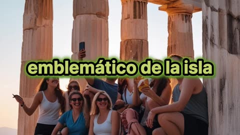 Escándalo en Naxos: turistas irrespetuosos y daños al mármol histórico