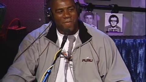 Magic Johnson & Gilbert Gottfried - 2001