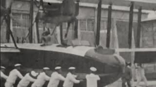 Hiro Navy F.5 license-built British Felixstowe F.5 flying boat in service with the IJN
