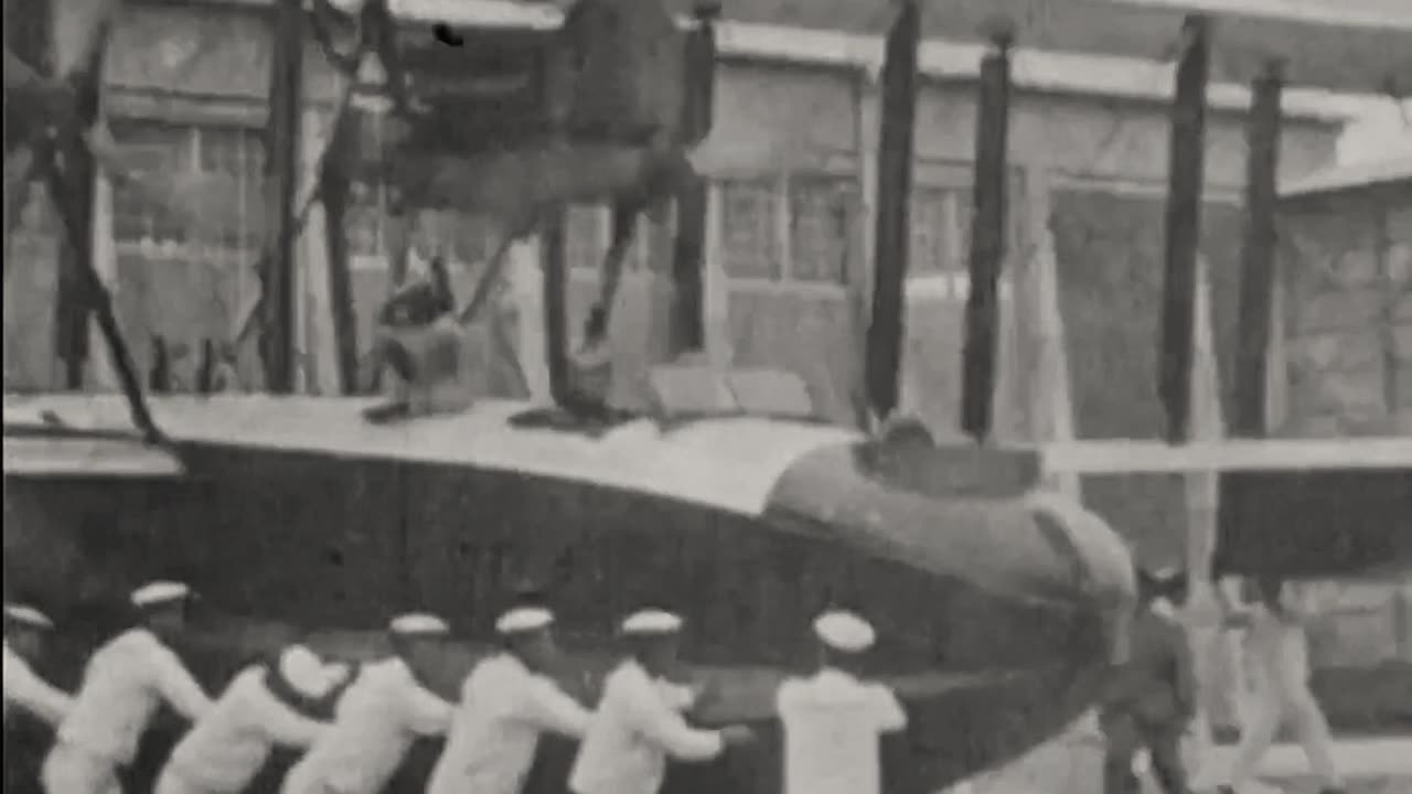 Hiro Navy F.5 license-built British Felixstowe F.5 flying boat in service with the IJN