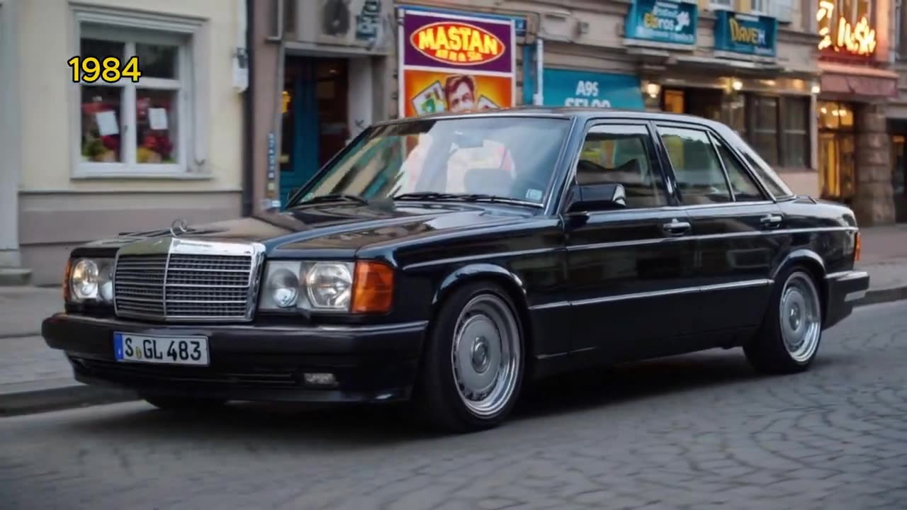 Mercedes E Class Evolution 1953 - 2020 | Ai generated video