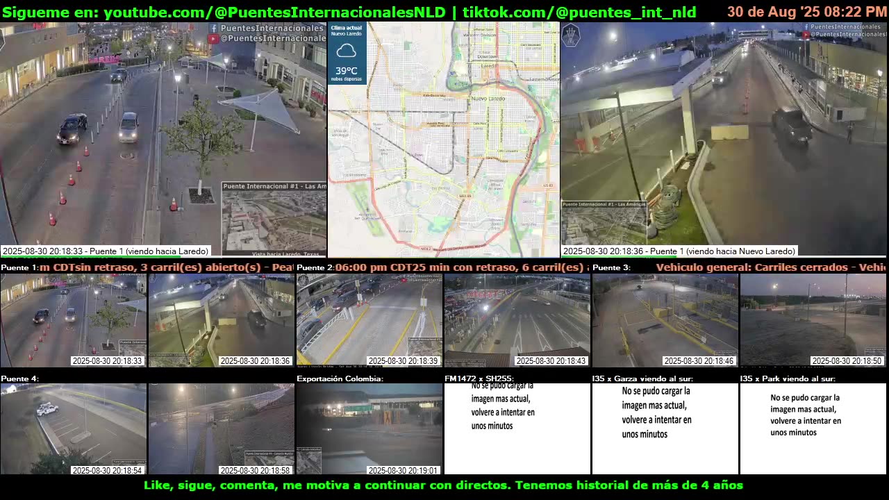 Puentes Internacionales NLD (Youtube / TikTok)