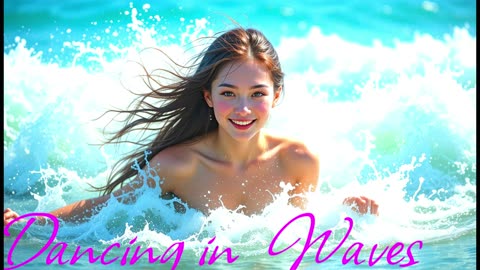 Electronic Music. Song Dancing in the Waves..