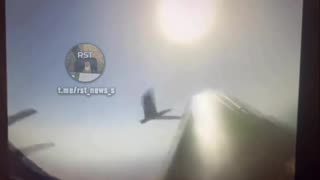 🚀🛫 Ukraine Russia War | Ukrainian Plane Hits Russian UAV with Wing | RCF