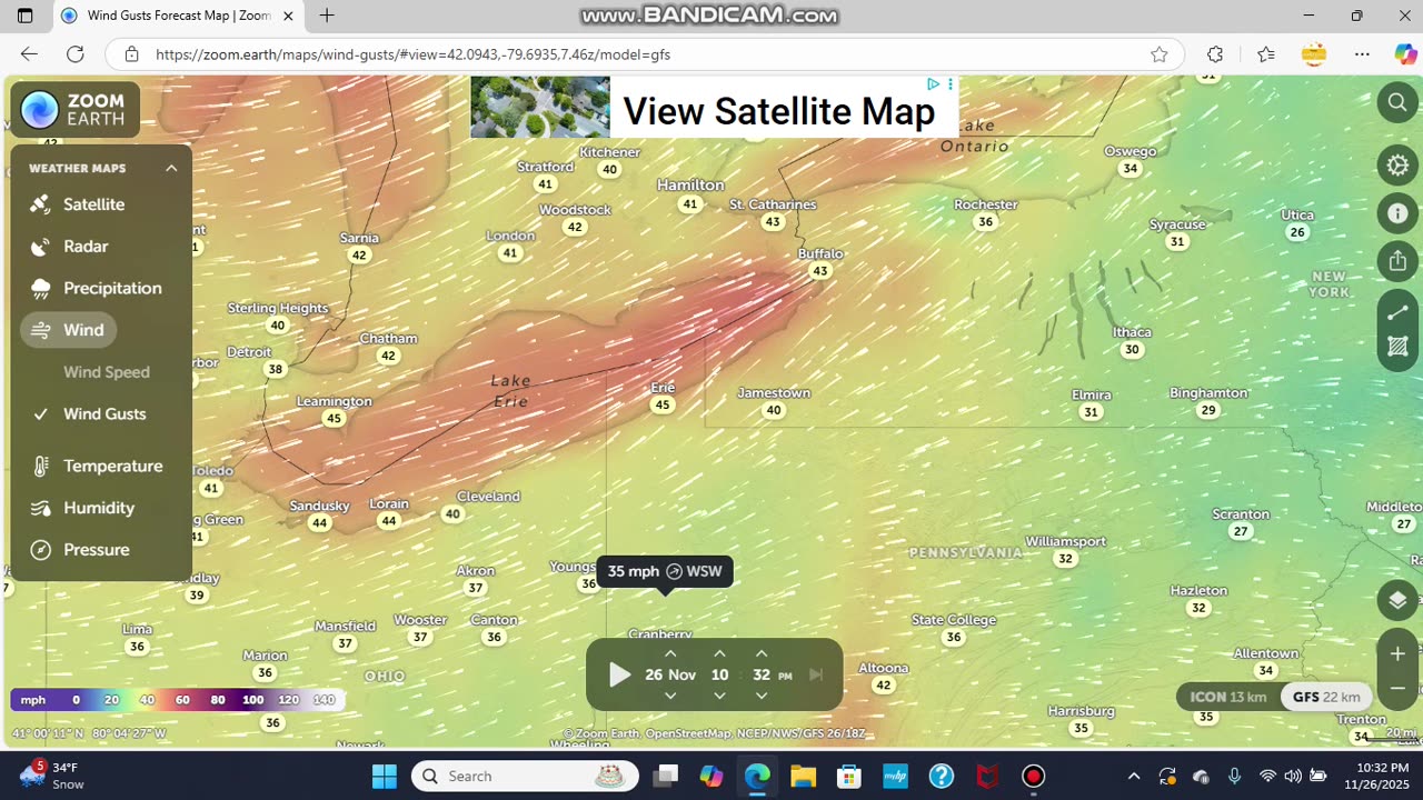 NOVEMBER 26 2025 BRAYDEN WYGANT'S WIND GUST FORECAST PART 2