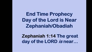 Bible Teaching: (Book of Zaphaniah)