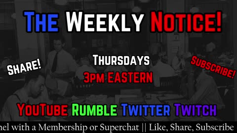Bi-Weekly Notice? || The Weekly Notice 6/5/25