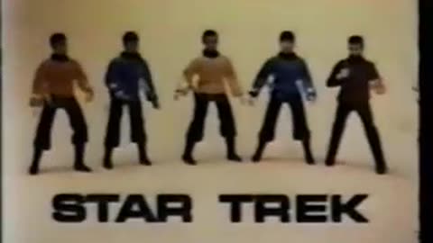 Star Trek Mego Action Figure Series 1 Collection TV Commercial from 1974 - Kirk, Spock, Klingon