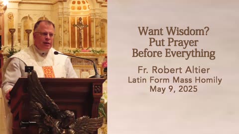 Want Wisdom? Put Prayer Before Everything