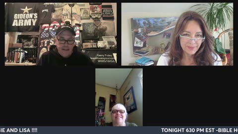 GIDEONS ARMY THURSDAY BIBLE HOUR WITH LISA/SUSIE 2/12 @ 630 PM EST