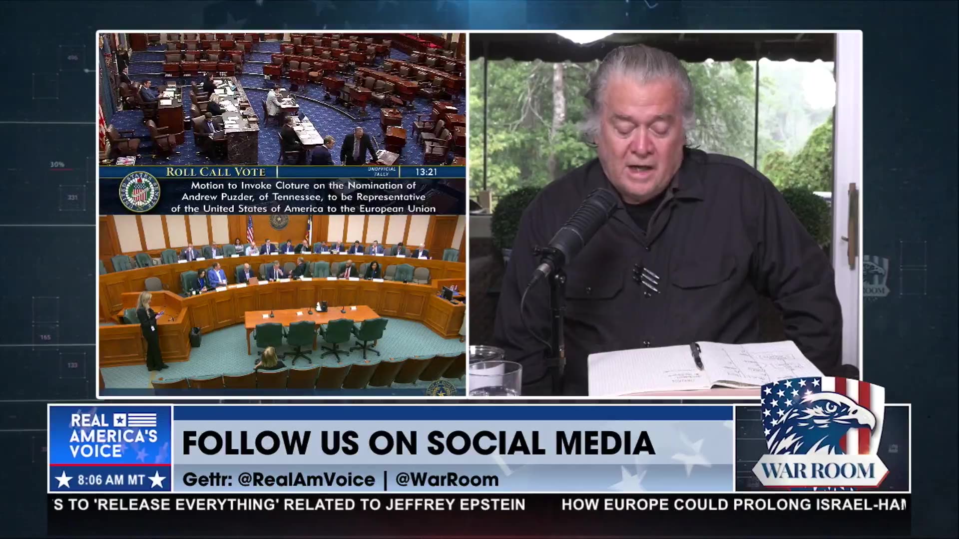 LIVE: THE US SENATE FLOOR & TEXAS MAPS