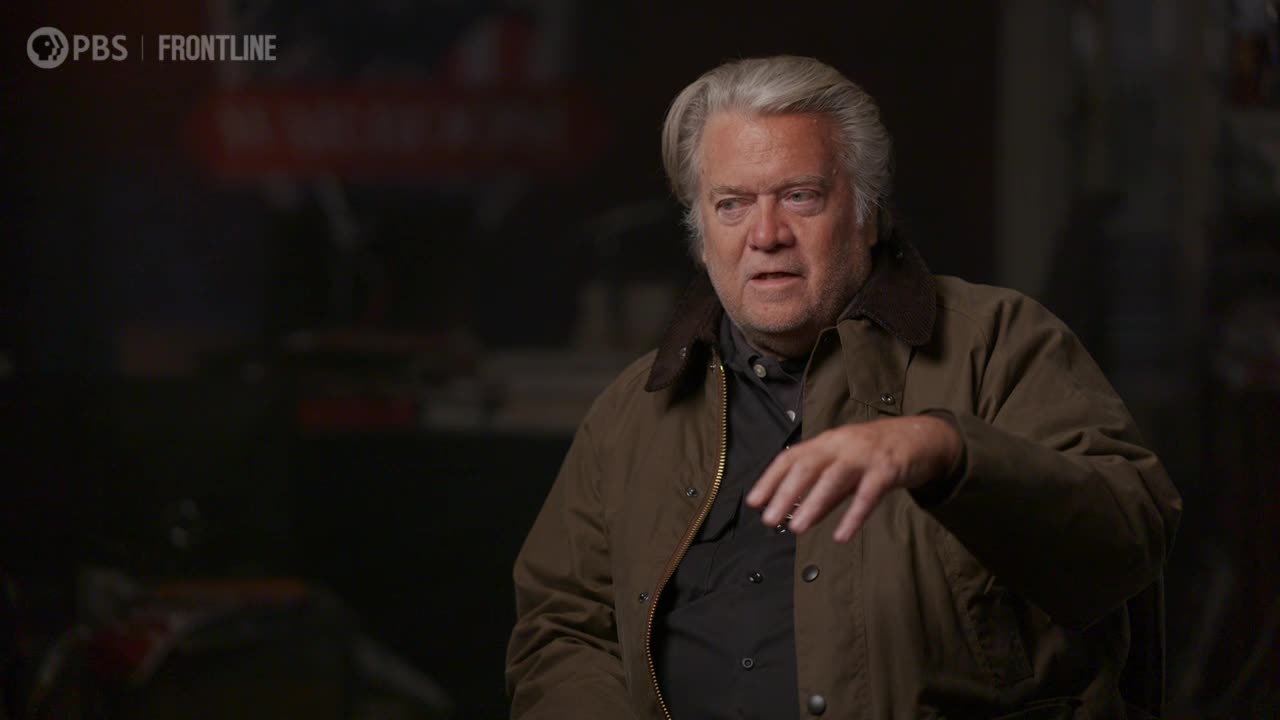▶️ Steve Bannon PBS Frontline interview | FULL