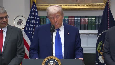 President Trump Holds a Press Conference with the Secretary of Health and Human Services