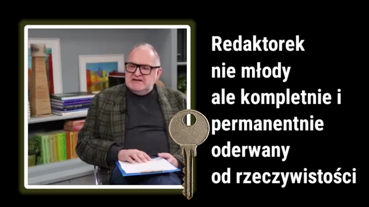 Redaktorek oderwany od rzeczywistości