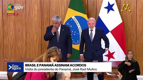 Presidente Lula e Presidente do Panamá, José Raúl Mulino, assinam atos e dão declaração à imprensa
