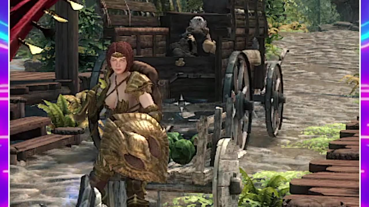Skyrim SE - A Carriage Passing By in Skyrim #gaming #skyrim #skyrimspecialedition