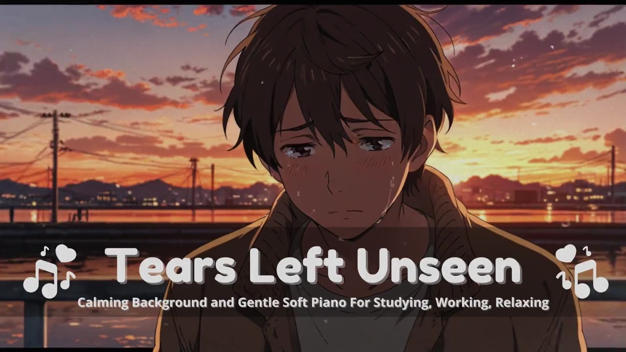 😢 Tears Left Unseen | Hauntingly Beautiful & Deeply Emotional Piano Music
