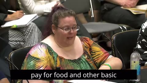 This is who Dems chose to speak about "not having enough food" if SNAP is cut