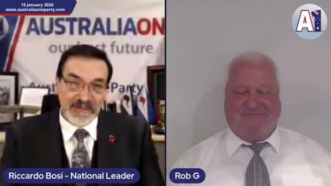AustraliaOne Party (GRE) -Rob G on New Zealand 15 January 2026