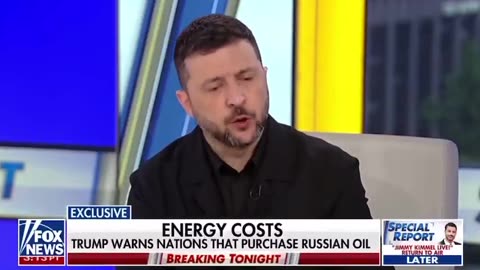 President Zelensky: No, India is mostly on our side.