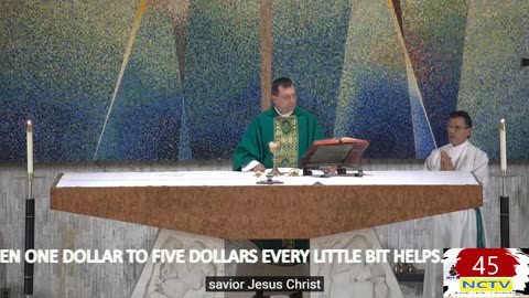NCTV45 CATHOLIC MASS HOLY SPIRIT PARISH (ST VITUS) 9:00 AM MON JULY 21 2025