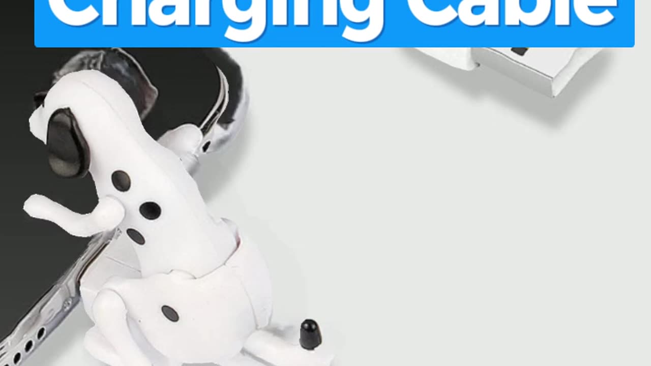 Product Link in Bio Mini Humpy Dog Charging Cable