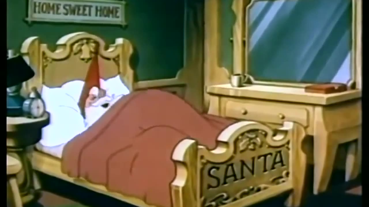 Santa's Surprise (1947) 🎅🎄 Christmas Cartoon 🎄🎅.
