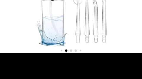Healthier teeth with the Portable Rechargeable Water Flosser
