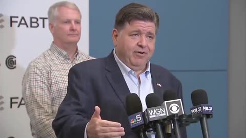 JB Pritzker Blames Trump's 'Rhetoric' For Charlie Kirk's Assassination