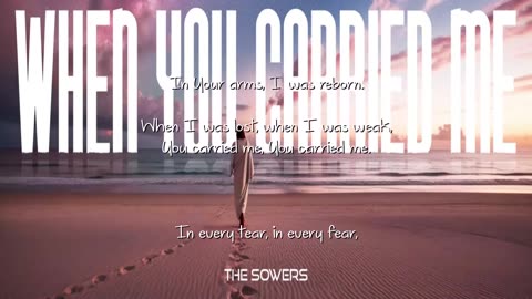 The Sowers ~ When You Carried Me { Lyrics } { Ai } Remix 1 Christcore Slowed PC FX