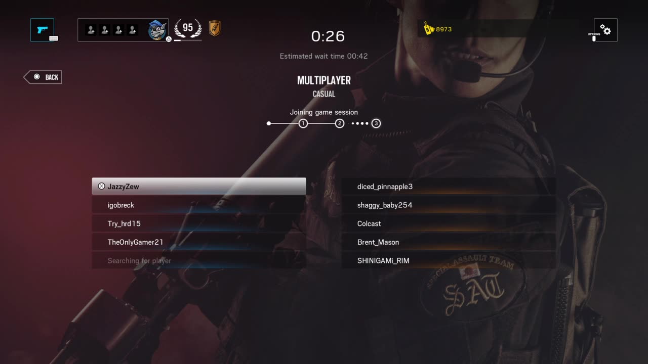 jazzyzew plays Rainbow six siege