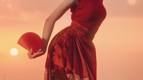 Daily Beauty EP 140 | Sheer Crimson Frock Dynamic Street Dance