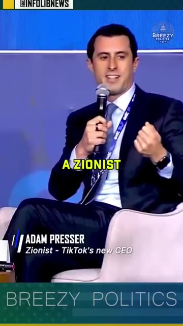 🚨🇺🇸 TikToks new Censorship CEO telling you what is going down 🇮🇱