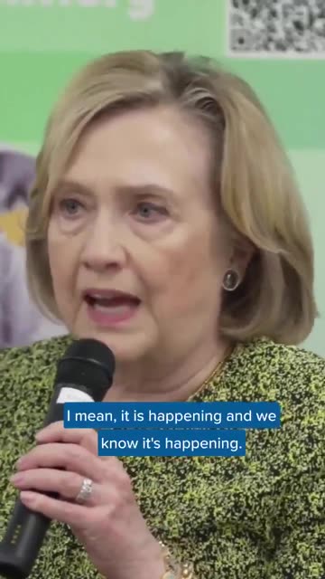 Hillary Clinton: Women are being disproportionately affected by "extreme heat"