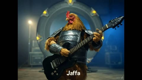 Cyber Punk Battle Chicken - Jaffa
