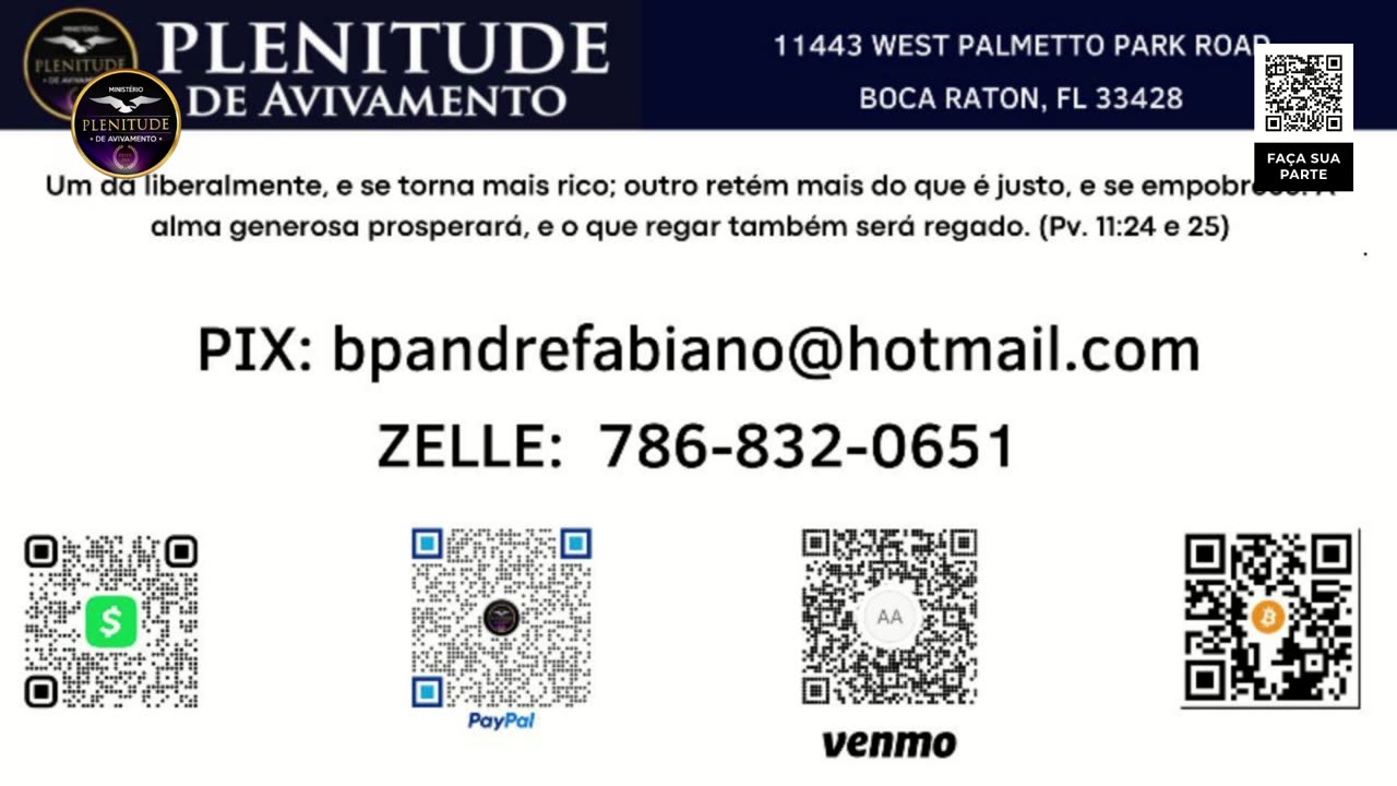 NOITE DE AVIVAMENTO EM ORLANDO!!!