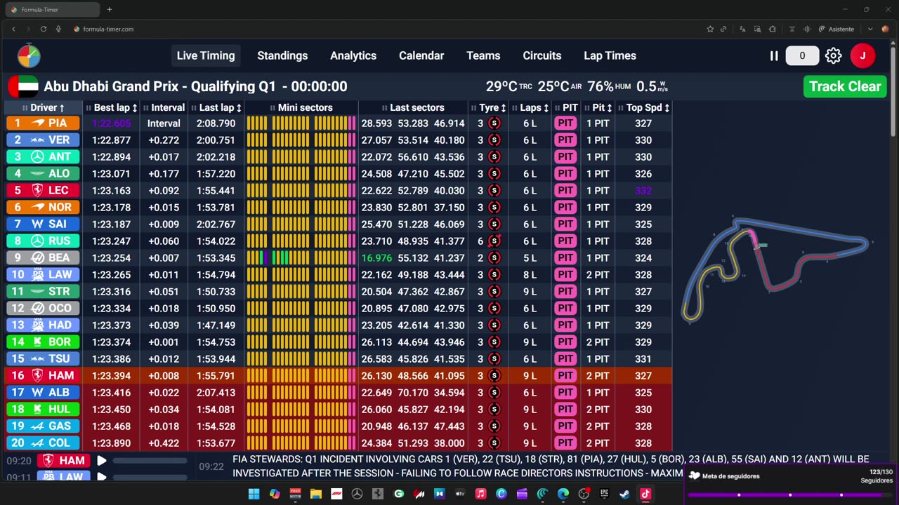 💥🏆| Qualifying - AbuDhabiGP #StaySchemin’ | [ESP/ENG]💥🔝
