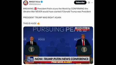 PUTIN : Ukraine War Wouldn't Have Started If President Trump Were President