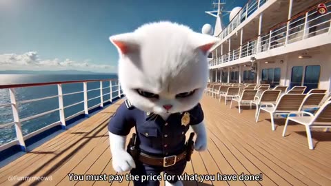 cat dad and kitten embarked